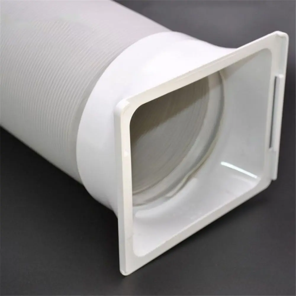 Portable Exhaust Pipe Interface Round/Square Shaped Connector Exhaust Pipe Interface For Mobile Air Conditioner Adaptor