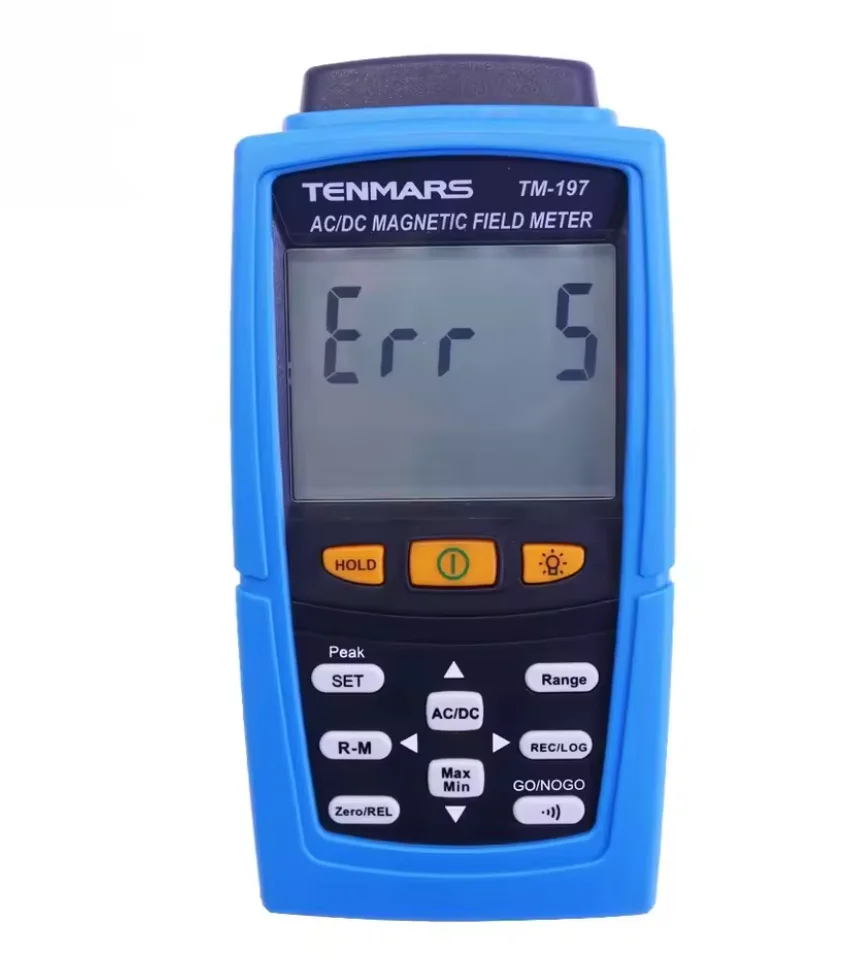 TM-197 AC / DC Gaussmeter Magnetic Field 3000mT (30000 Gauss) Strength Meter Tes