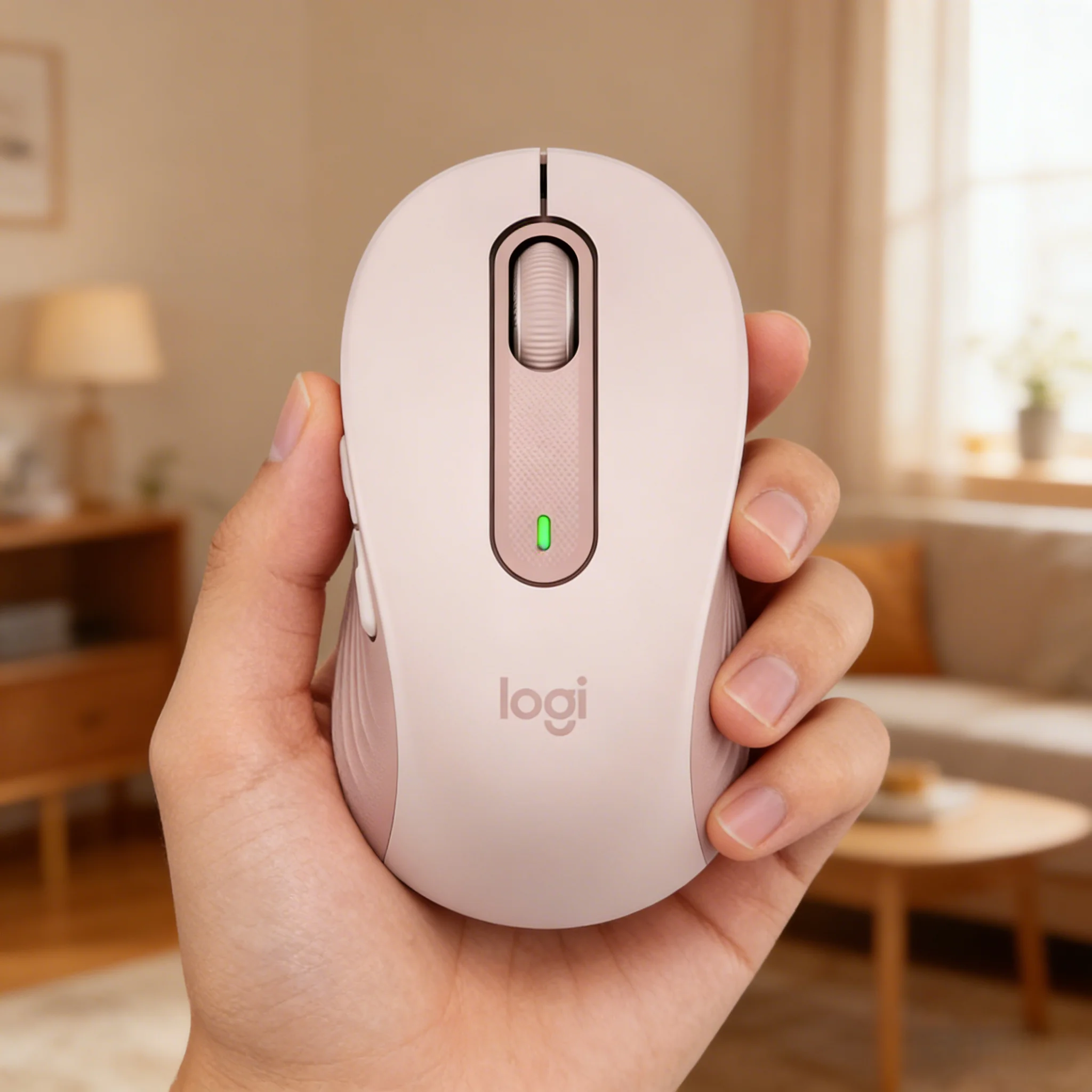 

Беспроводная офисная мышь Logitech M650 с технологией SilentTouch, колесом SmartWheel, настраиваемыми кнопками, Bluetooth для ПК, Mac, домашнего и офисного использования