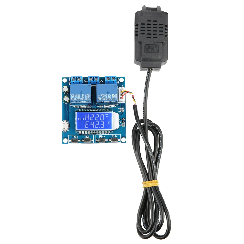 XY-TR01 Temperature humidity Controller Module Thermostat Humidity Control Module Digital Temperature Humidity Controller