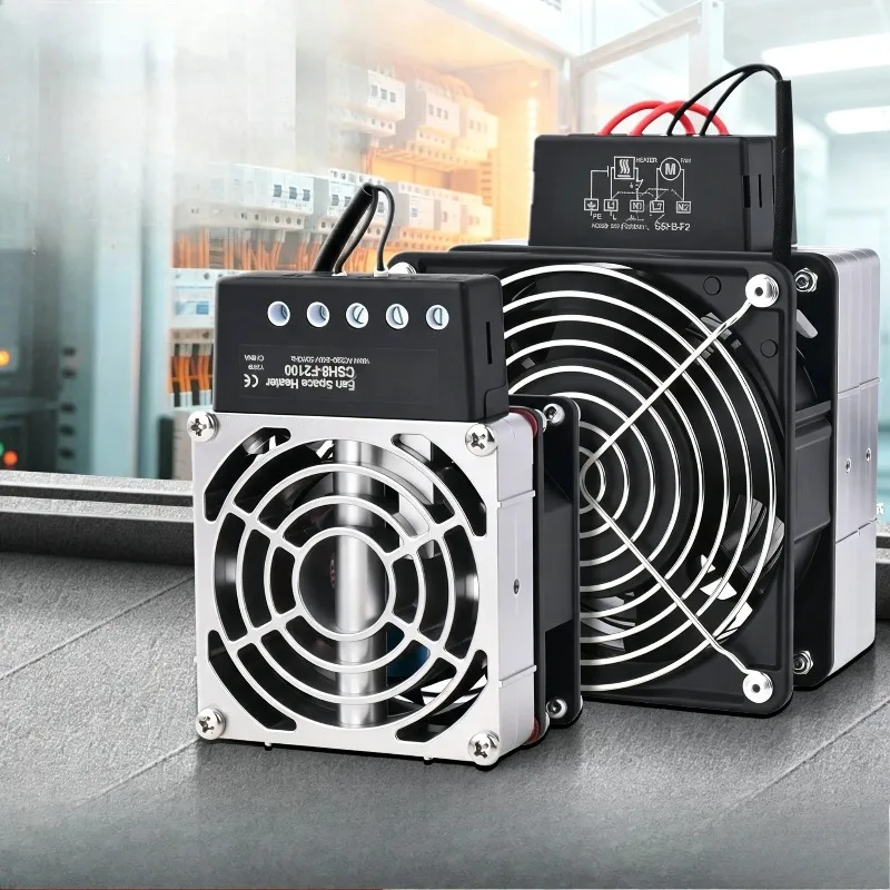 Aluminum Cabinet Heater Fan Constant Temperature Dehumidifier Anti-Condensation Dry Heating Fan