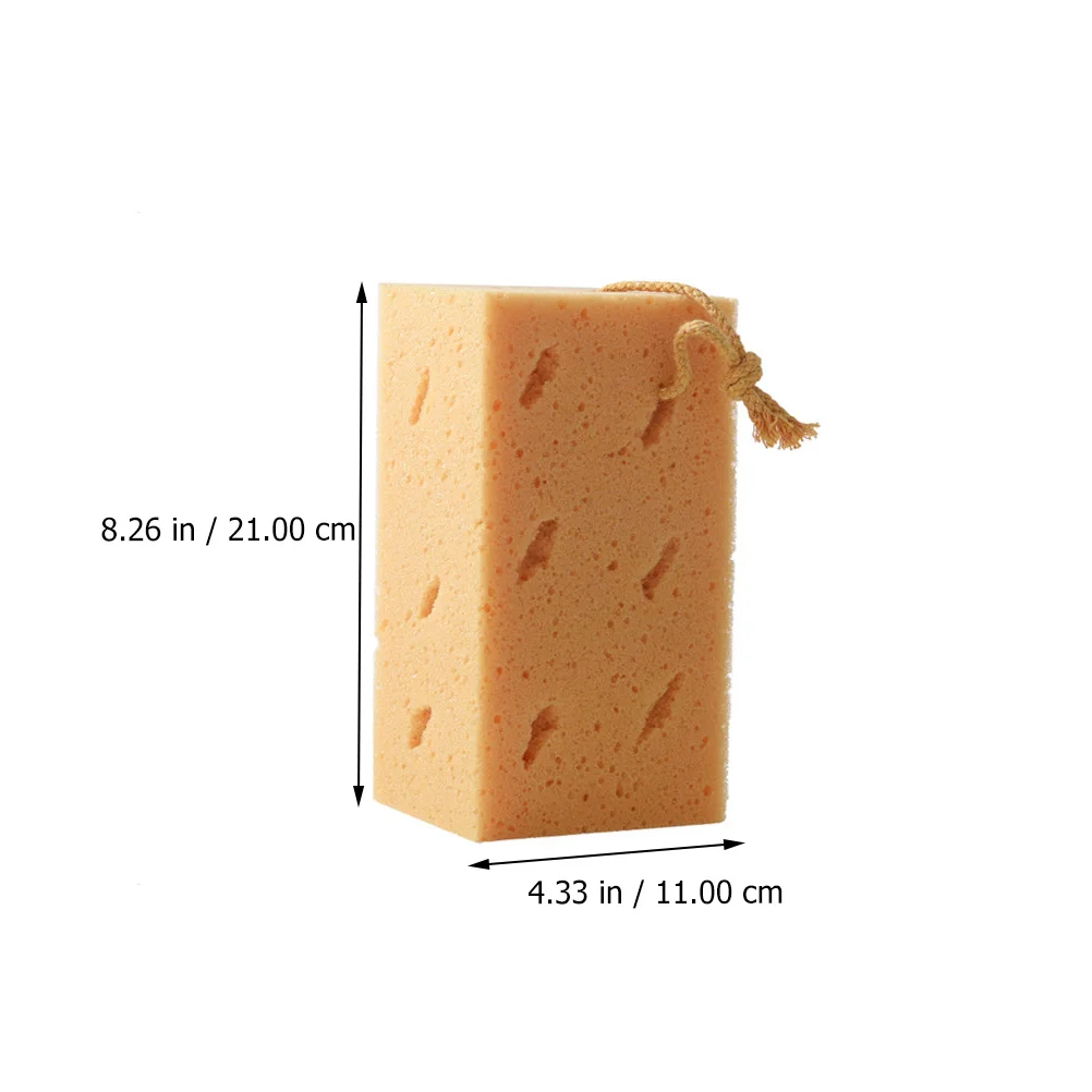 4 قطعة إسفنجة تنظيف السيارة عالية الامتصاص للماء سهلة التنظيف جافة متينة وآمنة للسيارات والشاحنات والدراجات النارية