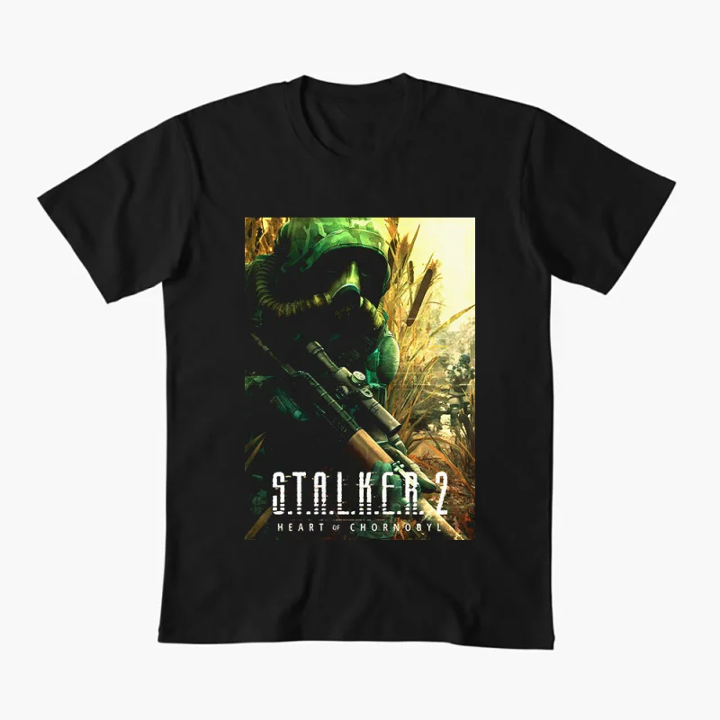 

S.T.A.L.K.E.R. 2 Heart of Chornobyl Gift t shirt 0527 Stalker Nuclear Disaster Zone Graphic Clothes Short Sleeve All size top