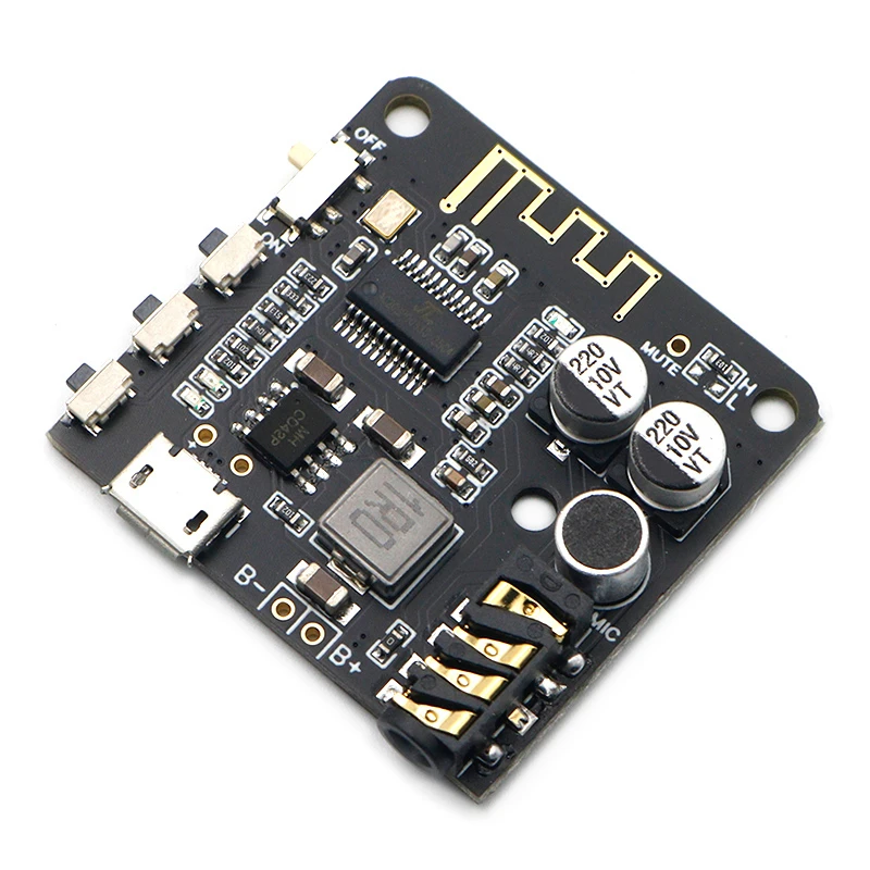 Mini Bluetooth 5,0 MP3 Decoder Board Audio Empfänger MP3 Verlustfreie Player Wireless Stereo Musik Verstärker Modul