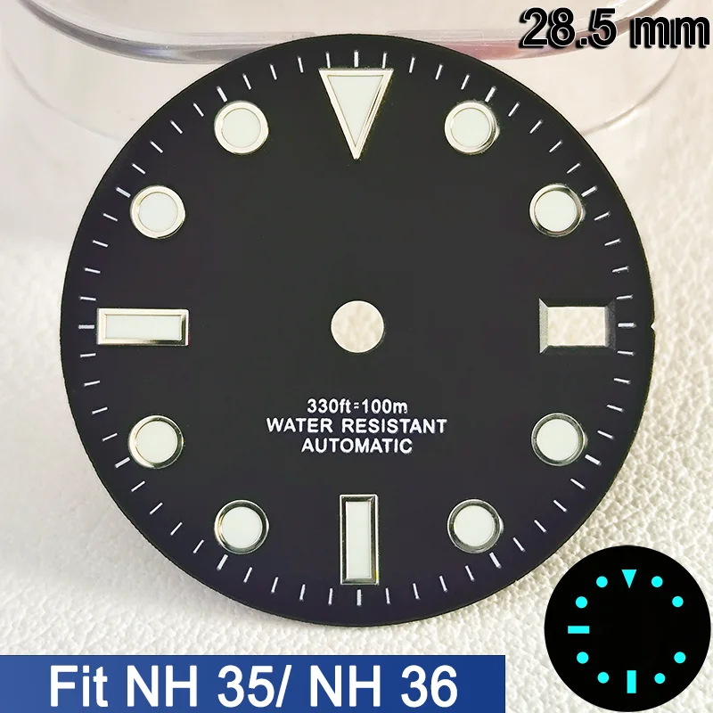 Pelat Jam NH35 28,5 mm, Cocok - Cloisonne Enamel Dial ulasan dan harga