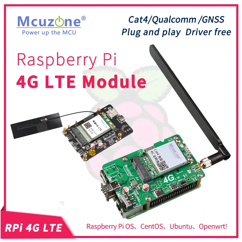 4G LTE Cat4 Driver free, Plug&Play for Raspberry Pi 4B Jetson CentOS Ubuntu Windows,OpenWrt SSH GNSS GPS NL668-EU