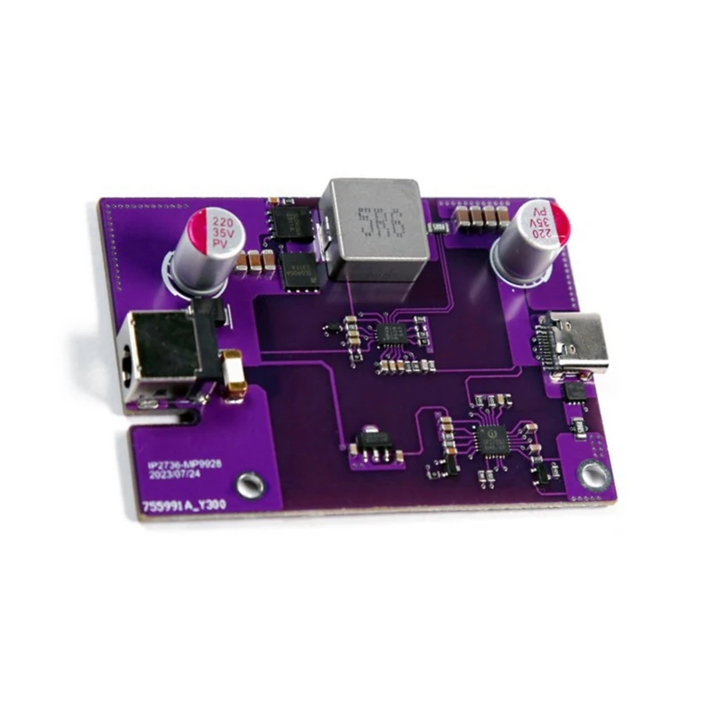 140W Fast Charging Module DC5.5X2.5Mm To PD3.1 Conversion Module Type-C Output IP2736 28-32V Input Step-Down Module