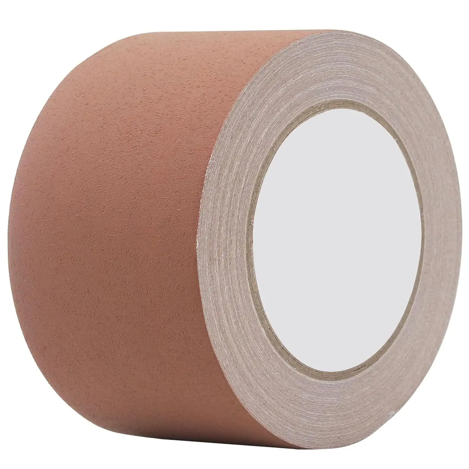 Tape Gaffers Tape Brown,Rubber Adhesive Leaves No Residue, Waterproof,Multipurpose,Easy to Tear
