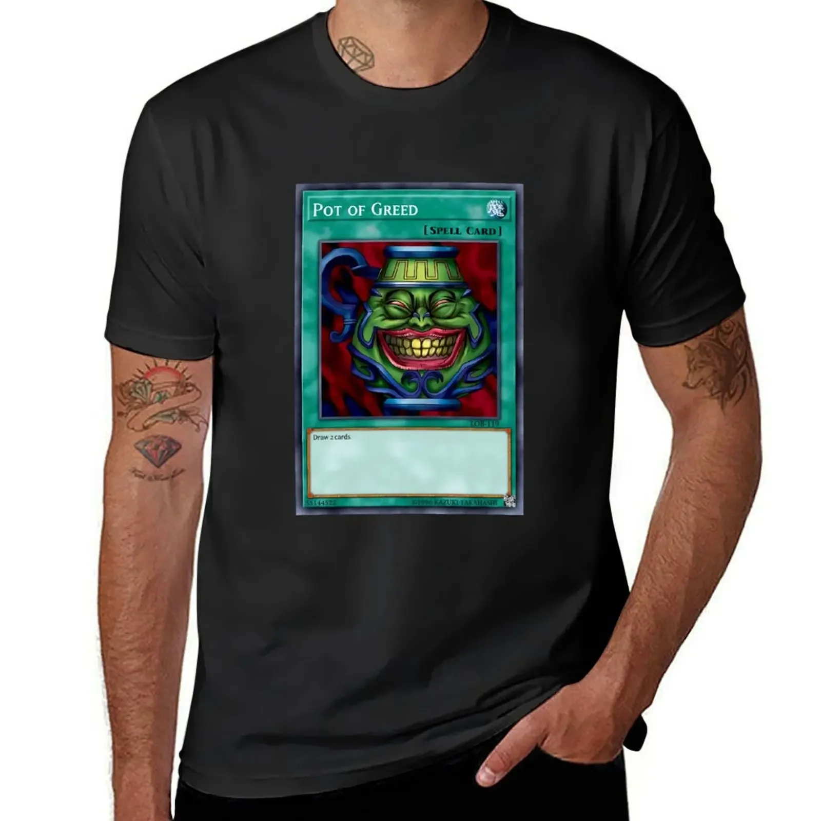 Pot of Greed T-shirt heavyweights Short sleeve tee mens t shirt