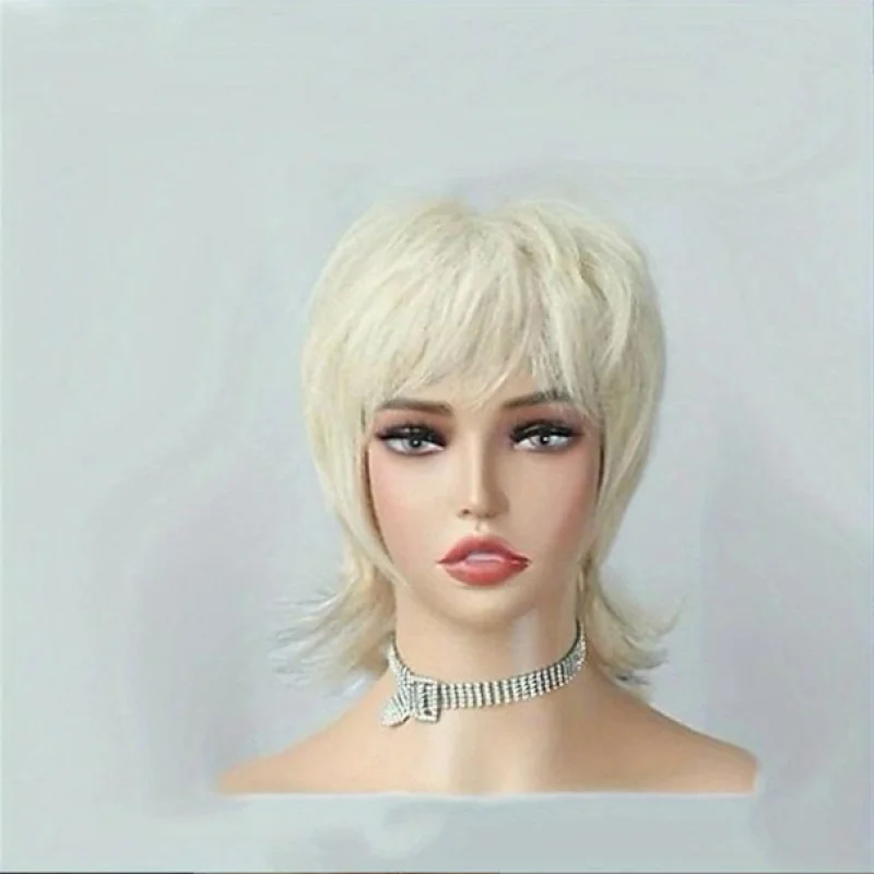 European and American fashion wigs, BOBO style, middle-parted bangs, wig cap without lace