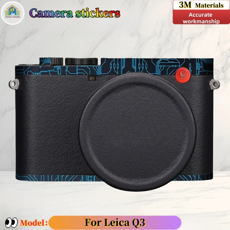 For Leica Q3 Camera stickers, DIY skin,Precision tailoring wear-resistant protective film