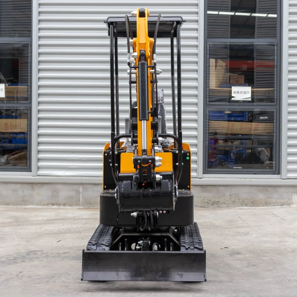 Smallest Digger Mini Crawler Excavators 1000kg Farm Garden Machine Small Digger Building Construction Machinery