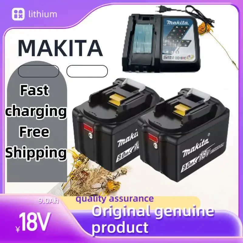 

Makita 18V 9.0Ah Battery – Fits BL1830/BL1840 LXT400 Series & More