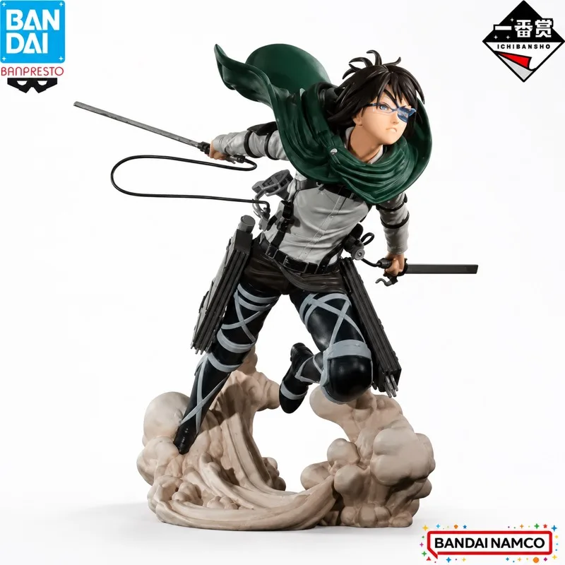 Auf Lager: Bandai Original Ichiban Kuji Attack On Titan Zoe Hans Actionfigur Modellpuppe, brandneu, verpackt, Anime-Charaktere, Spielzeug
