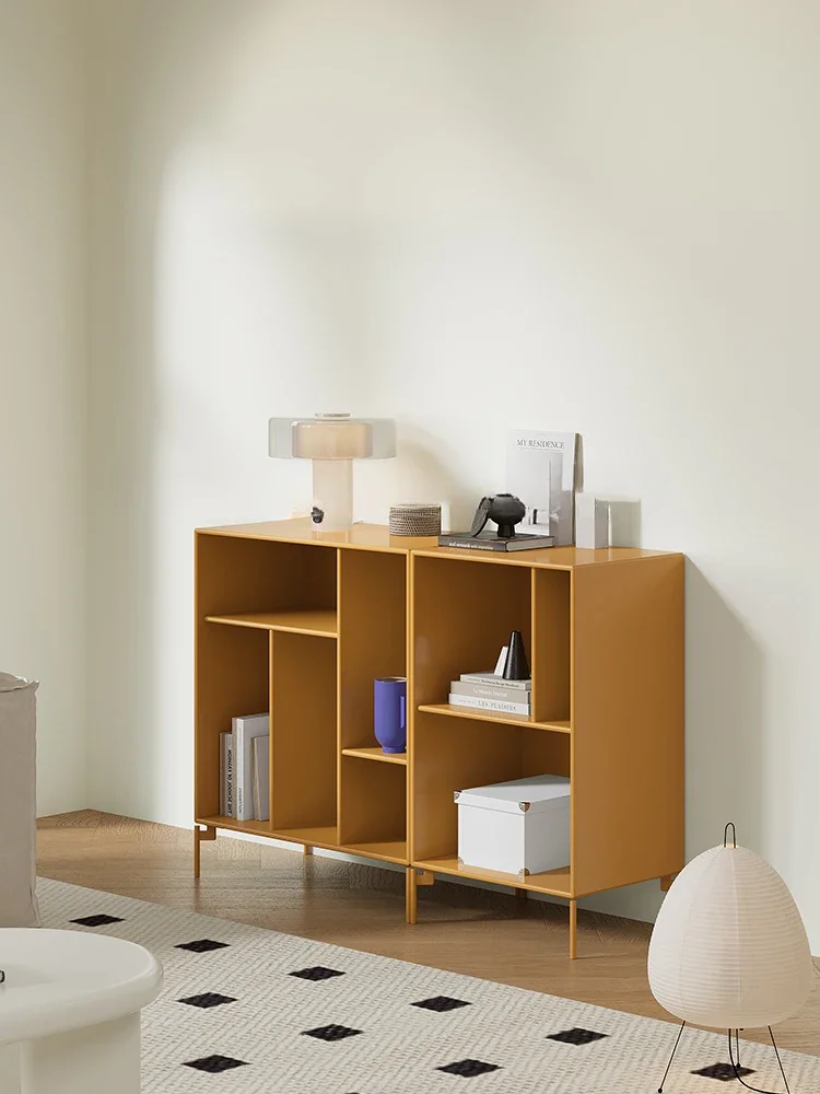 Nordic minimalist side cabinet study storage Duobao Pavilion book reading corner cabinet