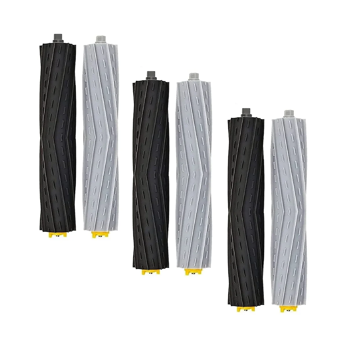 بكرة فرشاة مطاطية متعددة السطح ، قطع غيار ، متوافقة مع iRobot Roomba 800 900 ، مكنسة كهربائية