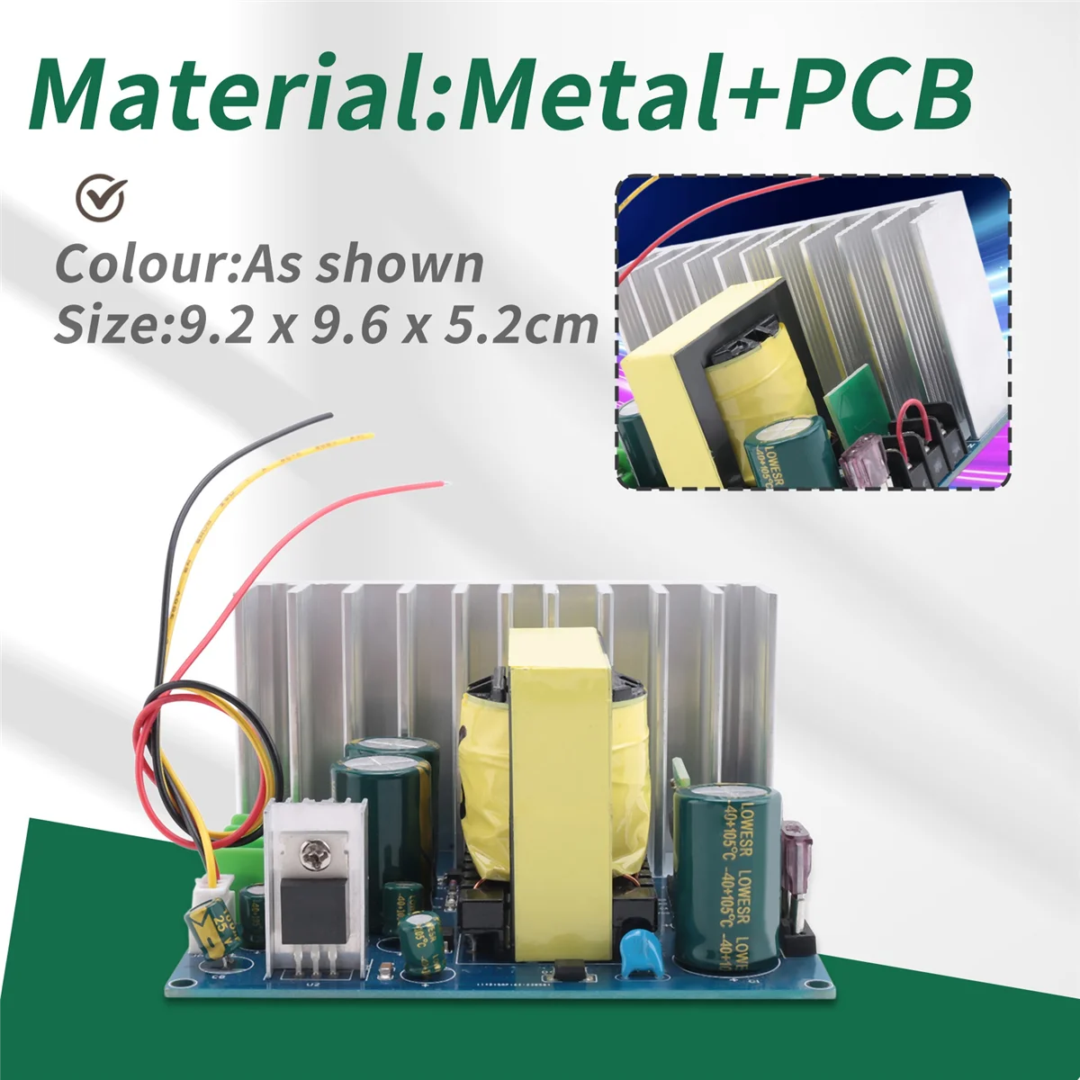 BISM1 DC 12 В для положительного и отрицательного 56 В двойной источник питания для IRS2092 чип усилитель высокой мощности повышающая плата питания