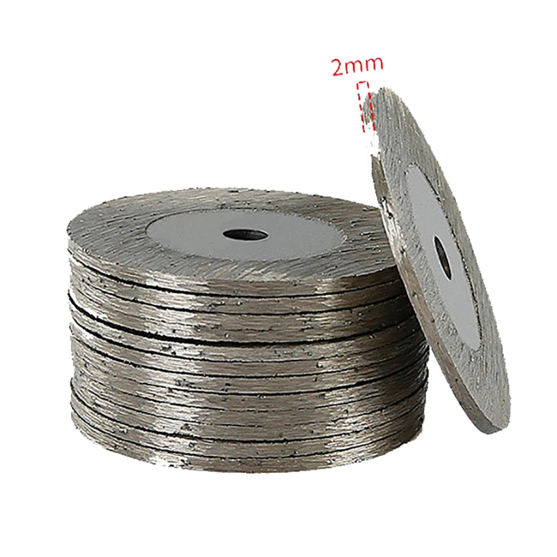 1PC Disco da taglio per pietra 40mm Diamante sinterizzato Segmento Lama per sega Granito Arenaria Cemento Lettering Intaglio Strumento di molatura