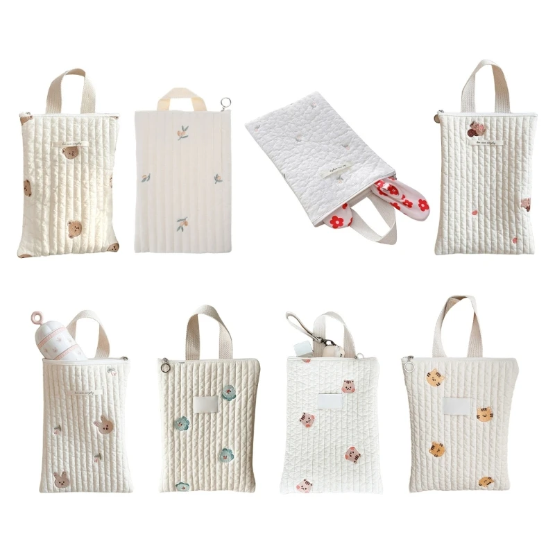 

Cartoon Diaper Bag Diaper Nappy Bag Baby Stuff Organiser Stroller Zipper Mini Handbag for Babies Bottle Accessorie