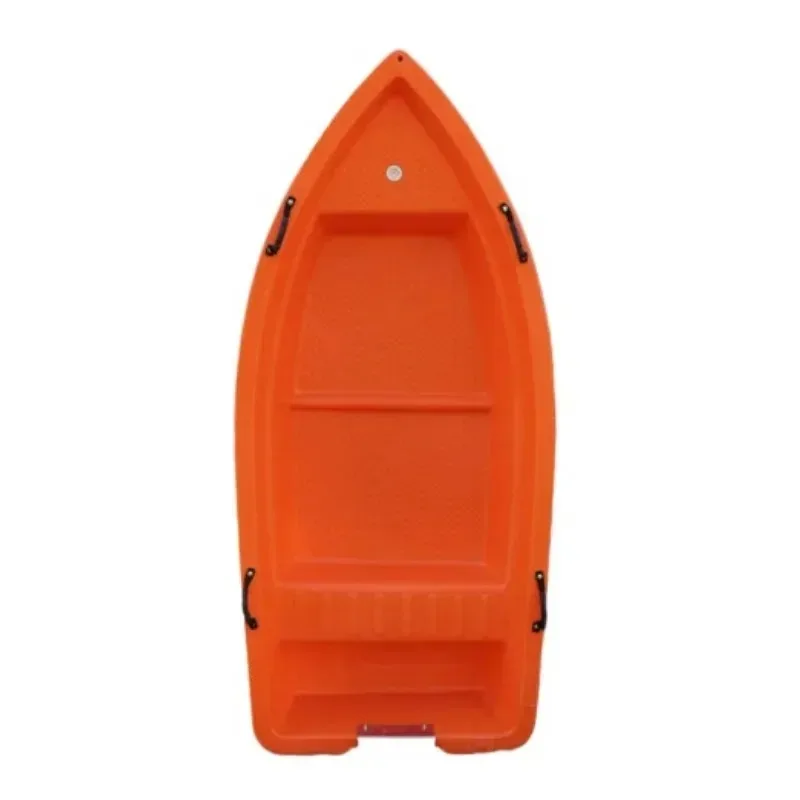 2.7x1.2x0.45M Plastic Fishing Boat River Cleaning Boat Compatible with Outboard Engine
