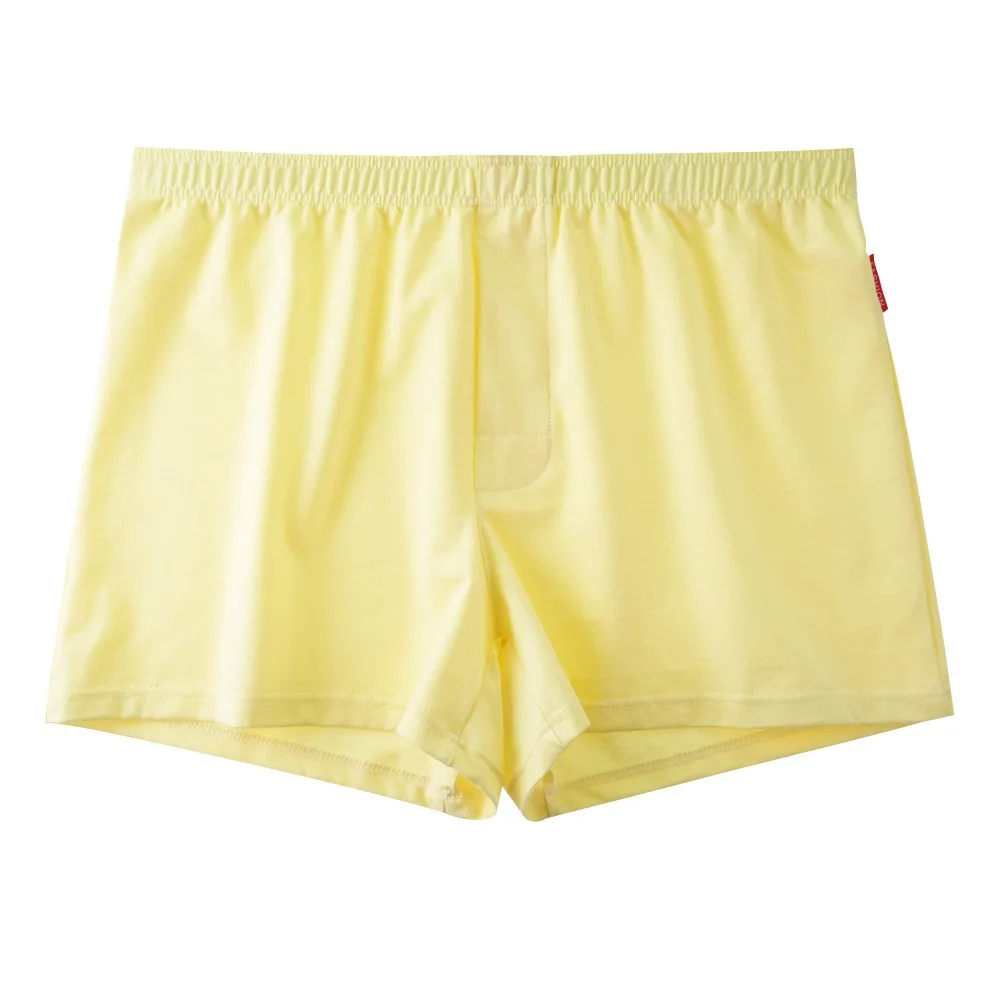 

Men's Mercerized Cotton Lounge Shorts Loose Fit Breathable Casual Aro Pants