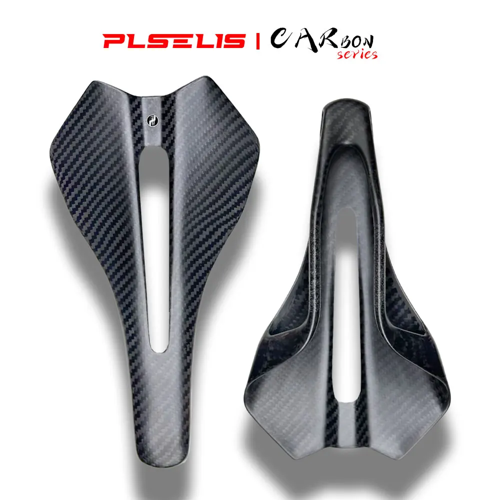 

PLSELIS new road car high-end carbon fiber lightweight short nose breathable hollow hot selling Q elastic comfortable saddle