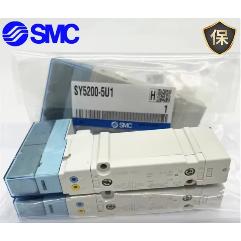 SMC صمام الملف اللولبي الهوائي SY5101R-5UF1-K-X18 صمام الملف اللولبي بخمسة اتجاهات