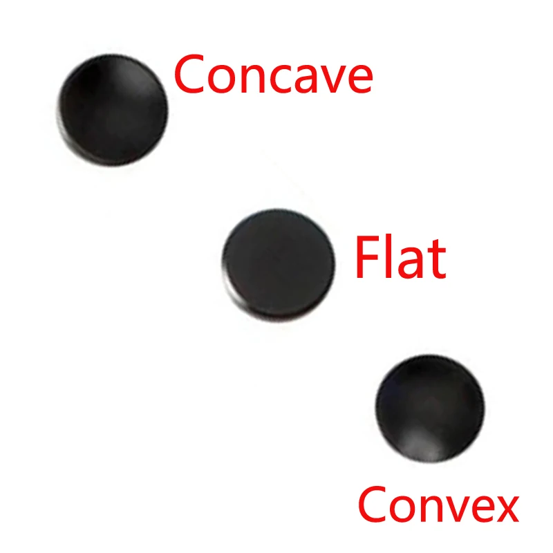 3 sztuk/zestaw kamera spust migawki czarny czerwony srebrny płaski wypukły wklęsły dla Canon Nikon Leica dla Rolleiflex Hasselblad Fuji