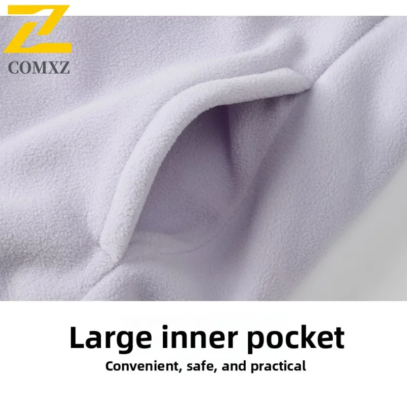 COMXZ Outdoor Mountaineering Jacket for Men Comfort Windproof Warm Parka Casual Street Style Cold Resistant Autumn Winter Coats