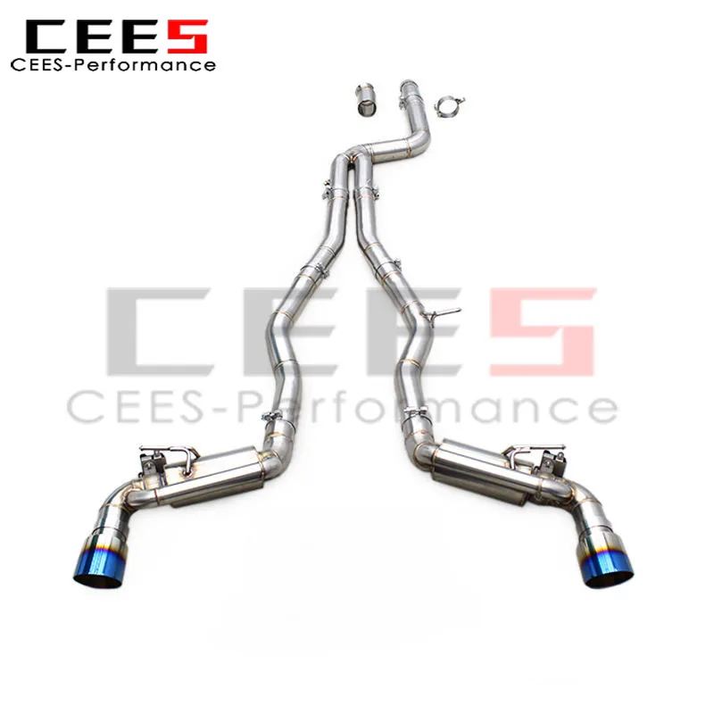 

CEES Sport Catback For Toyota Supra A90/A91 MK4/MK5 3.0 2020-2023 Race Custom Muffler High Performance valvetronic Exhaust Pipe