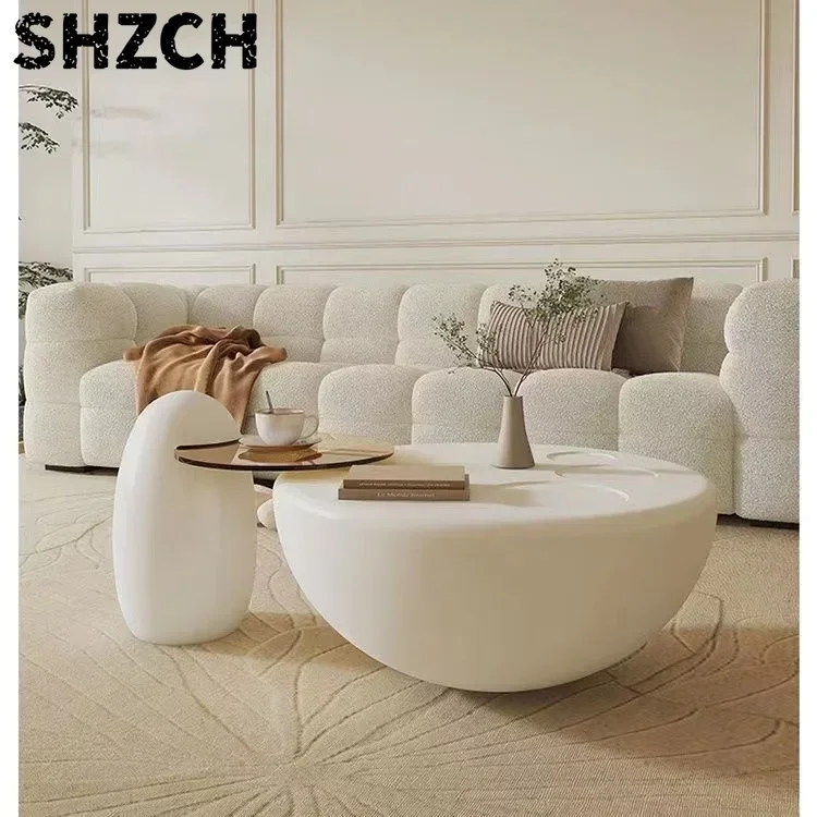 Custom High End Round Coffee Table Double Modern Luxury Stainless Steel Brass Rotating Black And Gold Coffee Table
