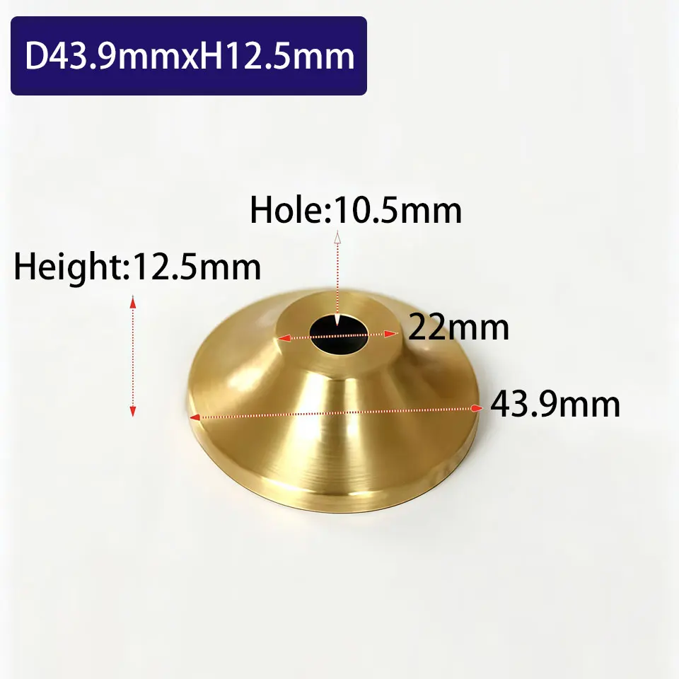 2Pcs Ceramic Table Lamp Bottle Mouth Cap M10 Brass Mold Shape Decorative Glass Bottle, Modified Lamp Accessories