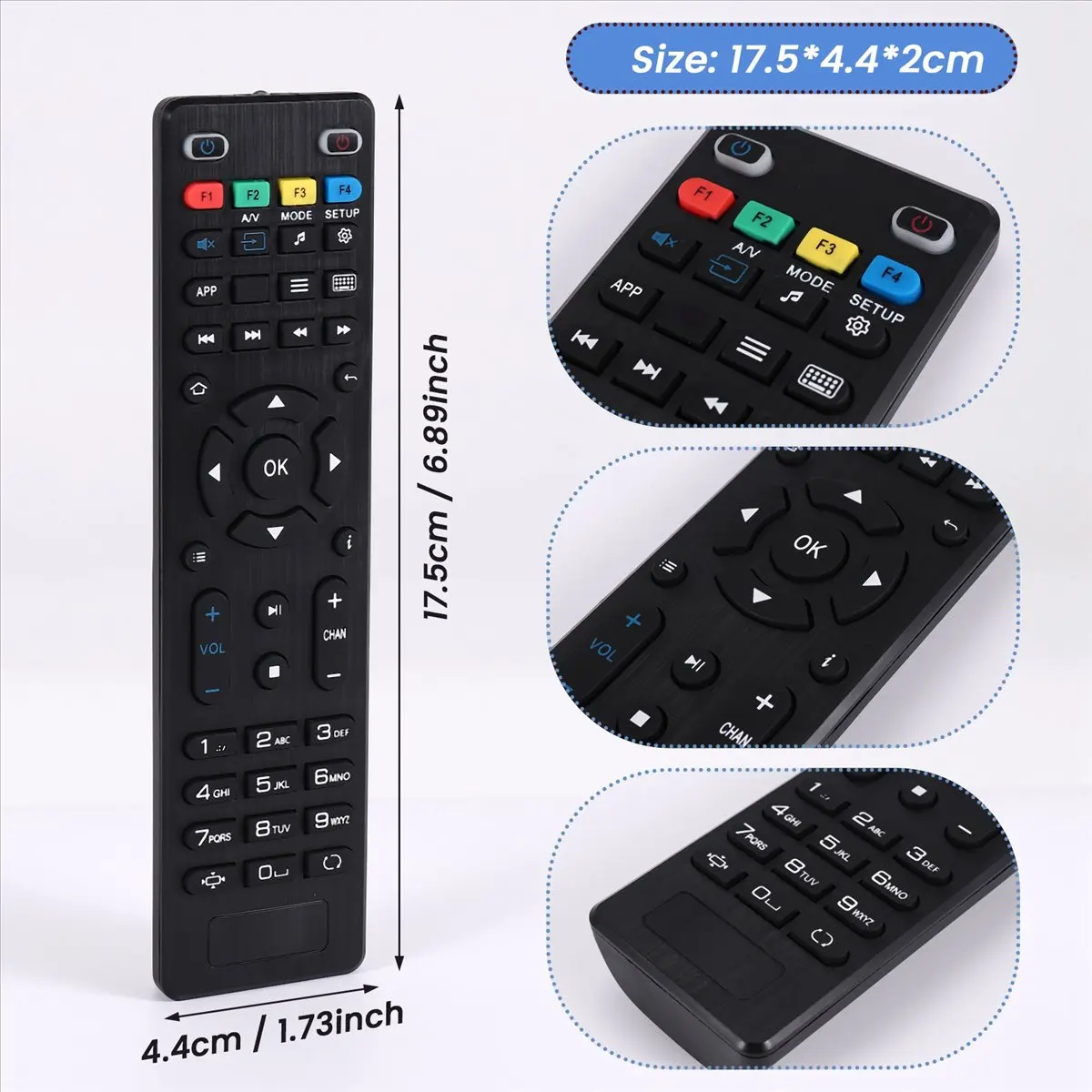 【B63C~】 Replacement TV Box Remote Control For Mag254 Controller For 250 254 255 260 261 270 TV Box For Set Top Box Mag254