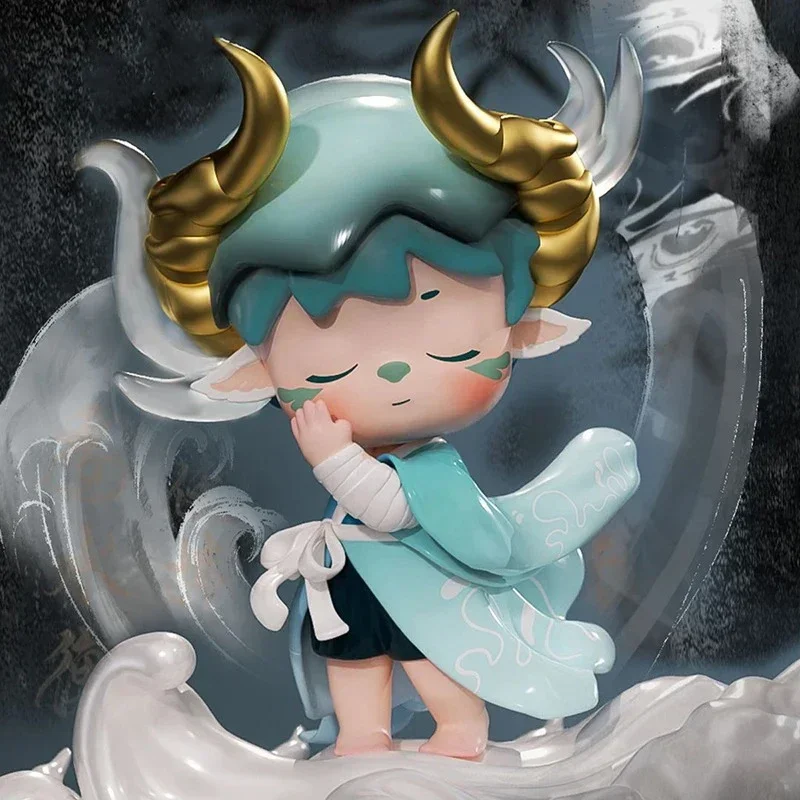 Original MIMI MTYH MOUNTAIN AND SEA GODS Series Blind Box Toys for Girls Figure Action Surprise Box Kawaii Model Birthday Gift