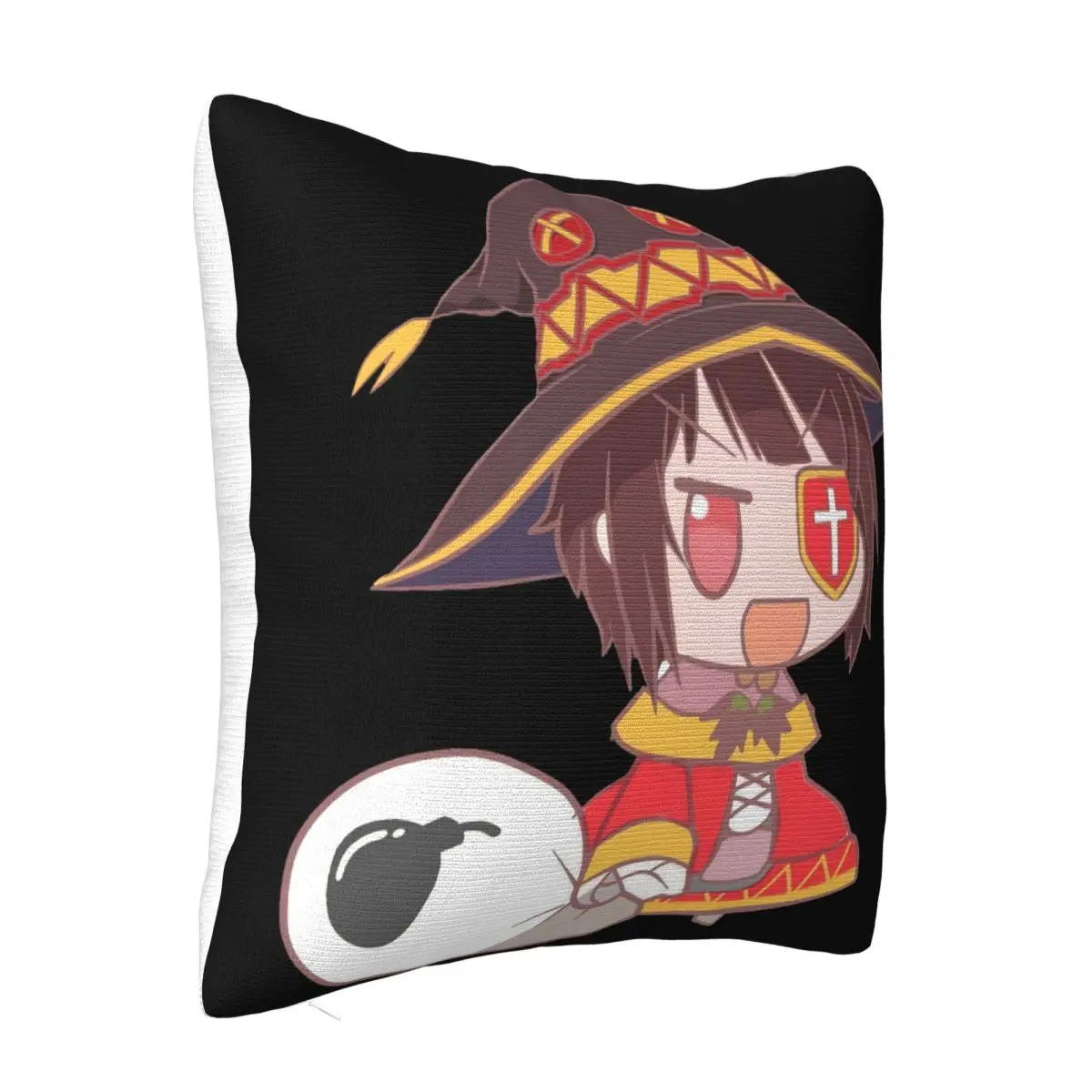 Men Padoru Megumin Konosuba Printed Tees Top Hot Sale Discount Punk Male Cool Famous Pattern Pillow Case