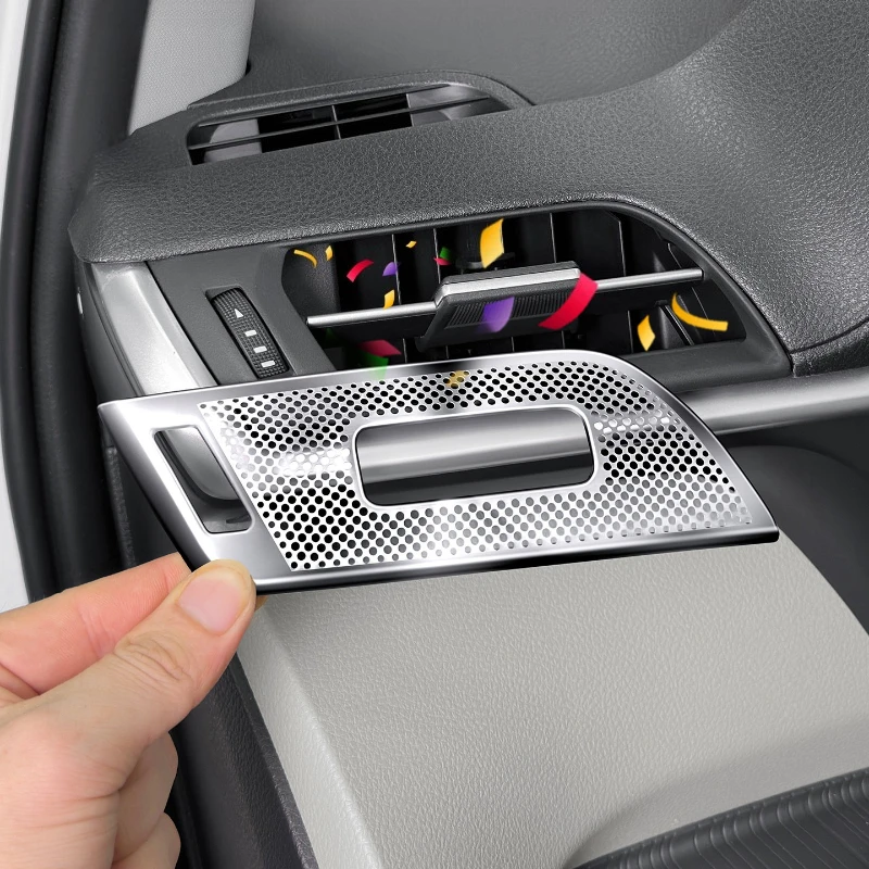 

For Toyota Sienna/Granvia: 2PC ABS Side Vent Covers - 3M Adhesive, Dustproof & OEM Fit Interior Trim Components