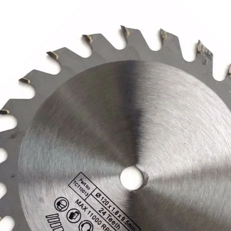 2pcs Wood Cutting Circular Saw Blade 24T 120mm Diameter 9.5mm Hole Diameter 1.8mm Circular Oscillating Tool Accessorie