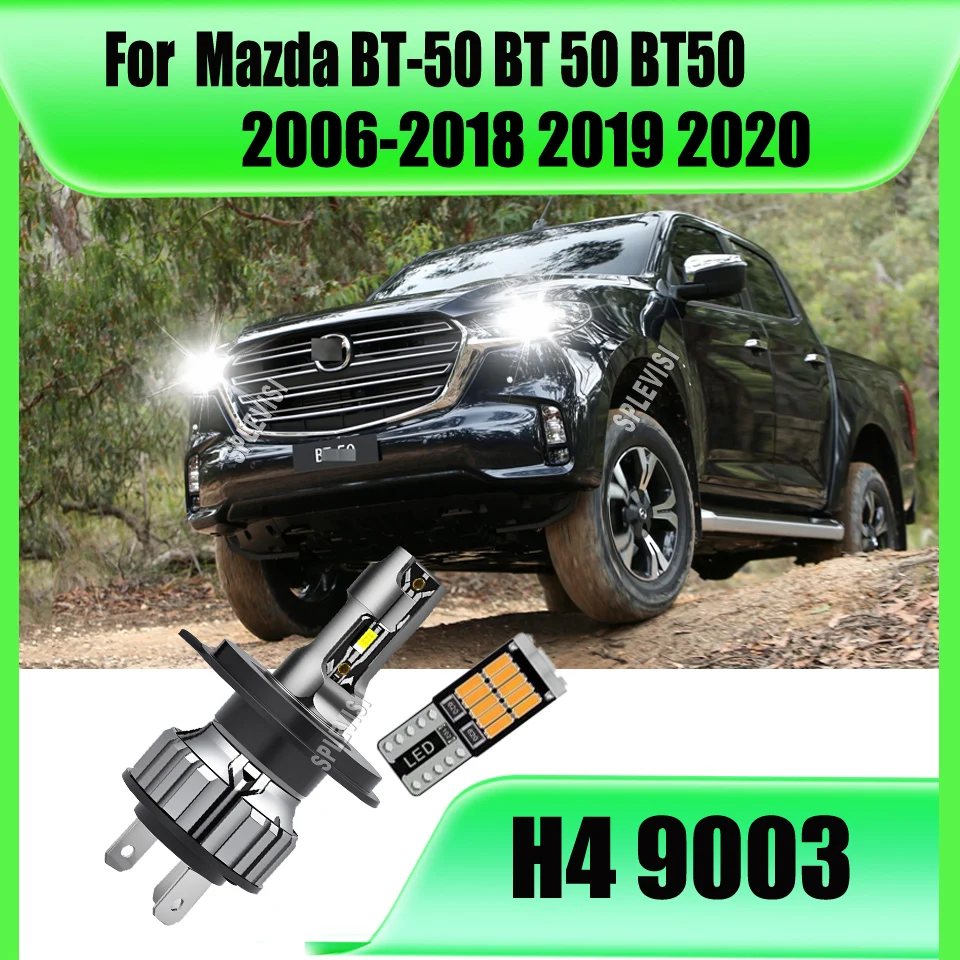 

Светодиодная автомобильная фара H4 9003, производительность охлаждения 7500LM для Mazda BT-50 BT 50 BT50 2006 2007 2008 2009 2010 2011 2012 2013-2020