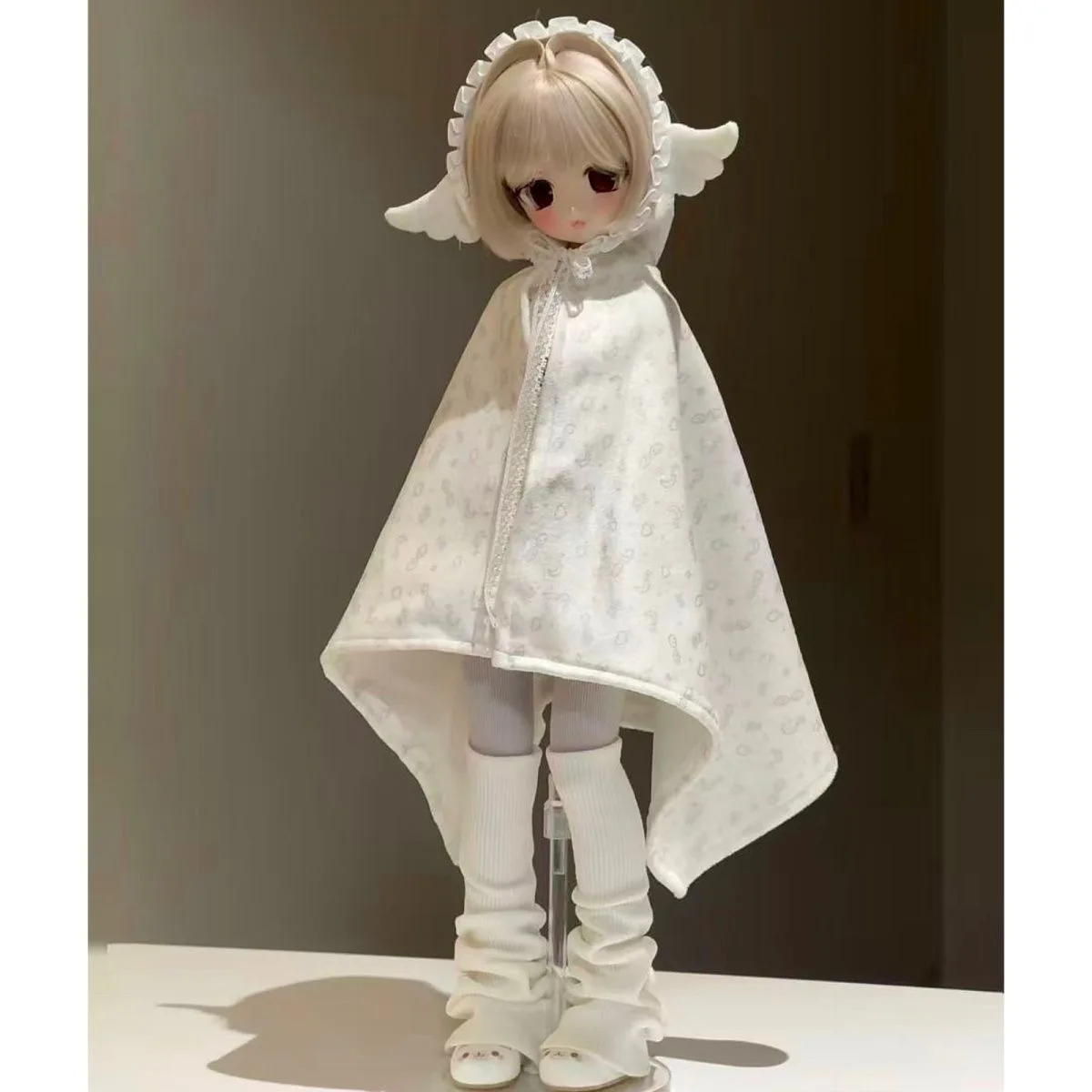

（customization 30day）BJD doll clothes suitable for ob22 ob24 size Cute suspender cloak clothing set doll accessories (1 points)