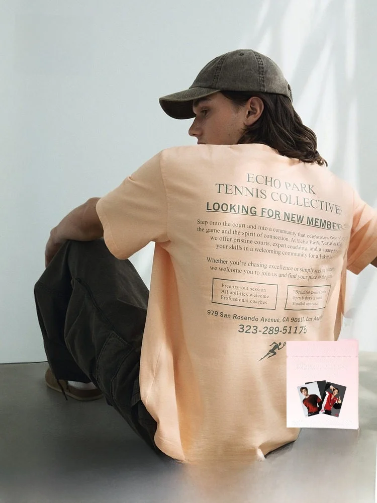 

Мужская футболка H&M, модная повседневная, мягкая, с принтом, круглый вырез, 100% хлопок, городской стиль, лето 2025