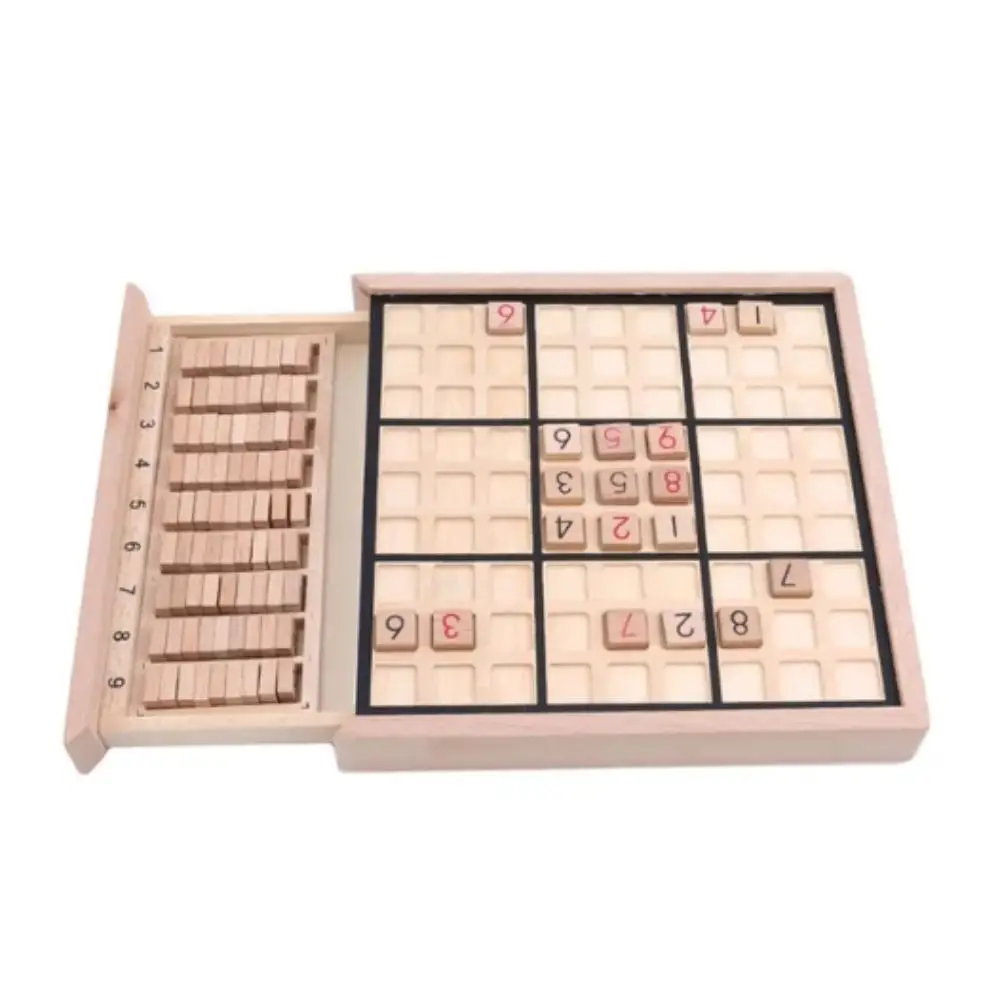 Latin Square Sudoku Sudoku Crosswords Toys International Montessori Sudoku Chess Game Table Digits Number Place Games Kids Gift