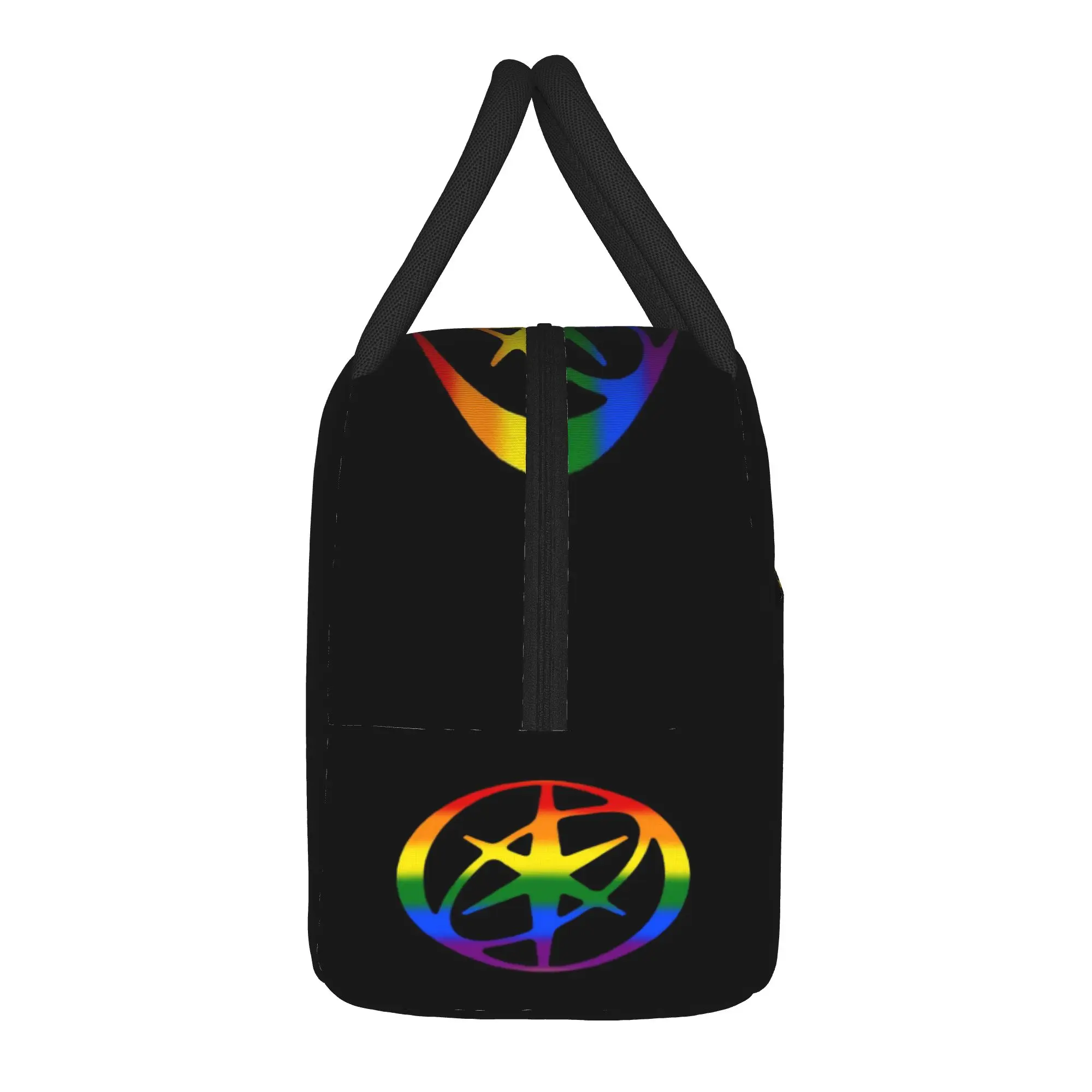 KATSEYE Group Logo  Lunch Bag Office Portable Tote Food Bags For Women  Waterproof Custom Cooler Bag