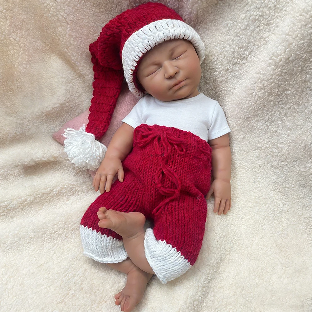 55cm Gewogen Meisje Premium Siliconen Reborn Baby Pop, Levensecht, Flexibel, Poseerbaar, Wasbaar, Kunstcollectie, Cadeau voor Poppenliefhebbers