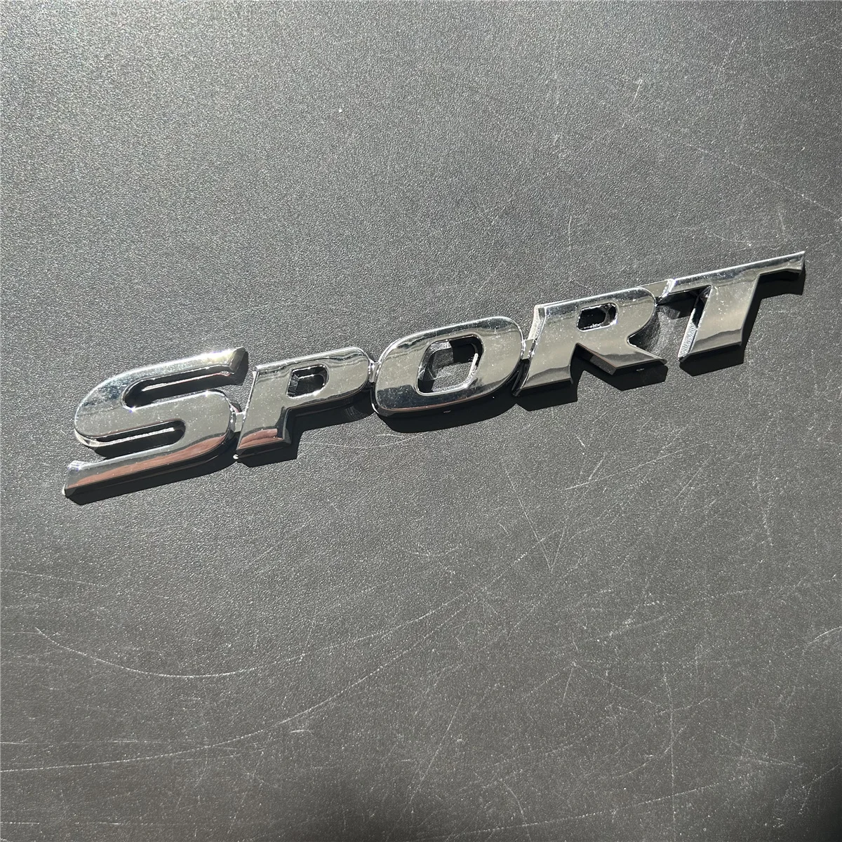 

Chrome Logo Car Sticker SPORT Emblem Badge Door Decoration Decal Car Styling