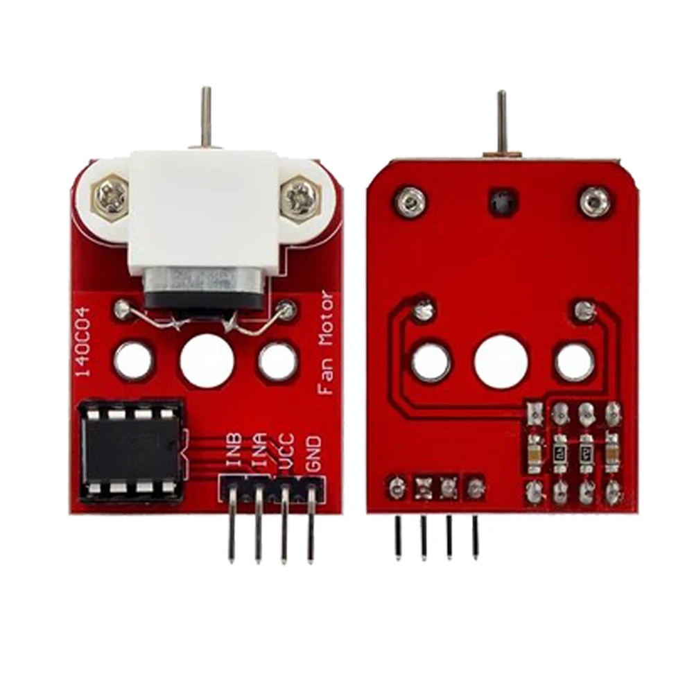 For Flame Extinguishing Tests L9110 Fan Motor Module User Friendly Installation Holes Fire Suppression 50*26*15MM