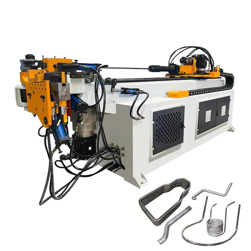 6 Axis Price Factory Double Head Hollow Ss Hydraulic Cnc Tube And Bender Bending Pipe Machine