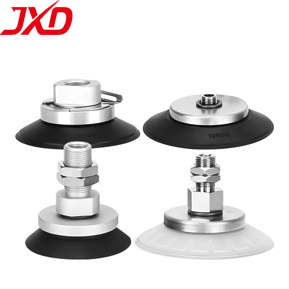 

JXD ZP3E-T63/80/100/125UMN-A16/AL16/B12/B18 Vaccum Suction Cup Heavy Duty Industrial Pneumatic Vacuum Sucker