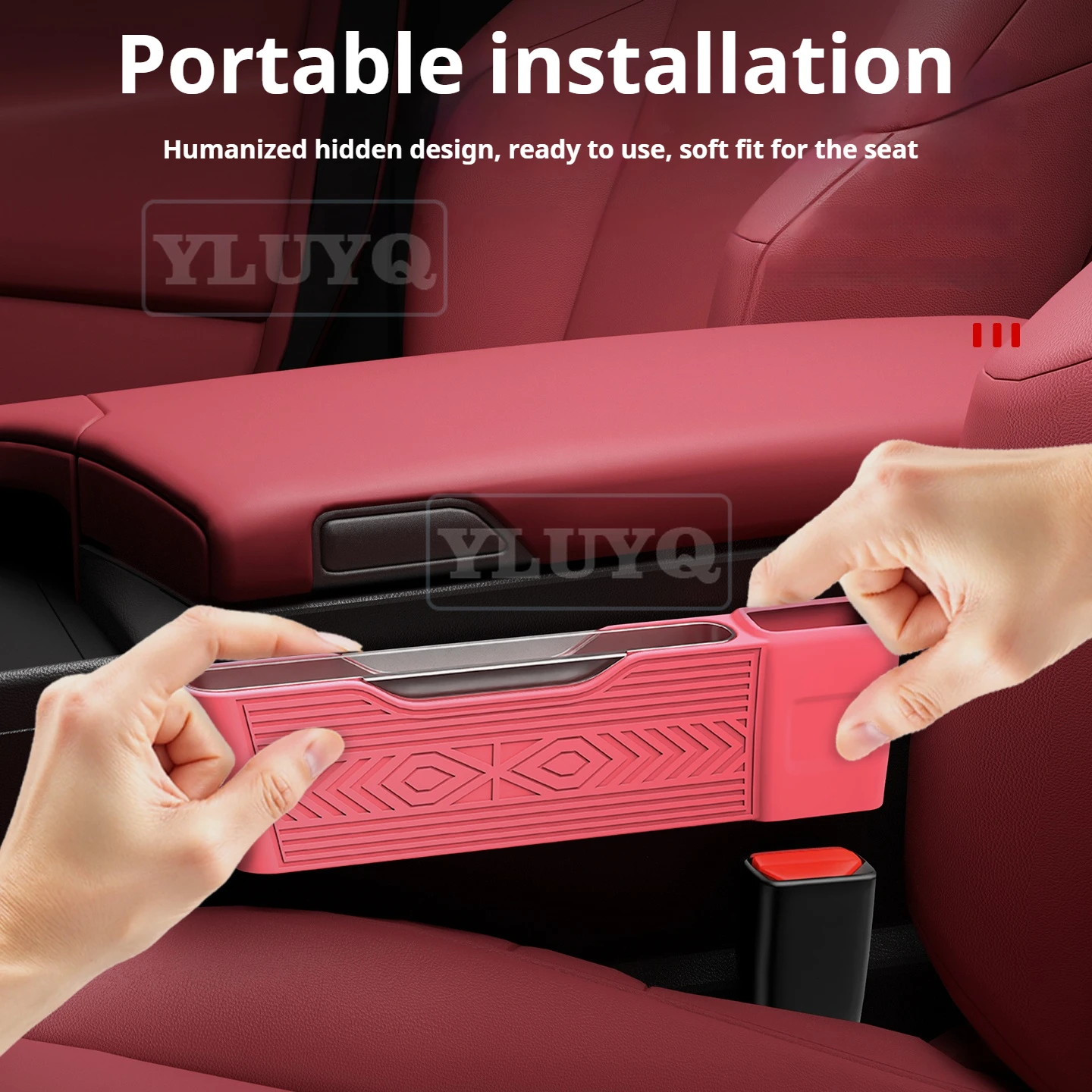 For Mazda CX50 Seat side storage box, seat belt cover storage box, gap filling storage bag, car accessories - view 4