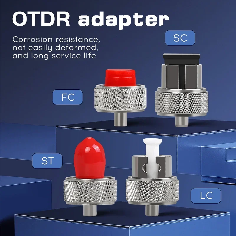 FC ST SC LC Adaptor OTDR Transfer Connector  OTDR Fiber Optic Connector for Optical Time Domain Reflectometer Fiber Adapter