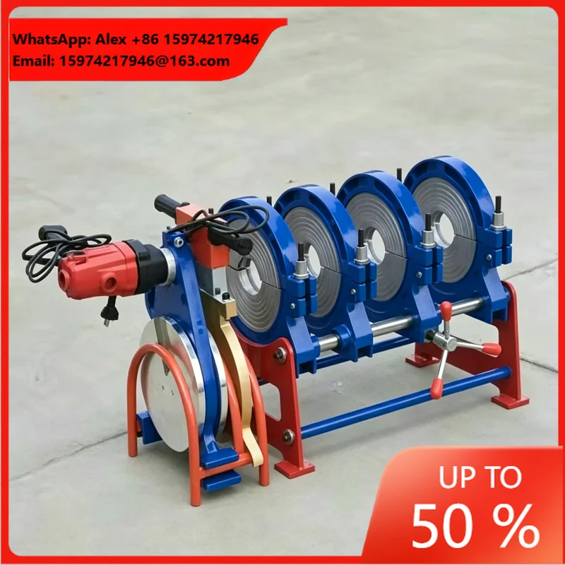 Cost Effective HDPE Pipe Butt Fusion Welding Machine For PE PPR PB PVDF Thermoplastic Pipeline Connections